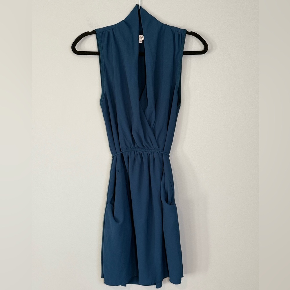Wilfred Sabine Dress in Deep Teal (Size S)